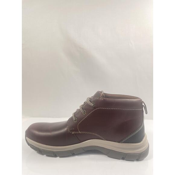 Clarks Boots Mens Size 9 Brown Leather Walpath Chukka Waterproof New Box main image 13
